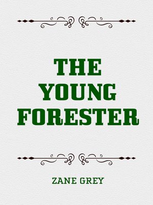cover image of The Young Forester